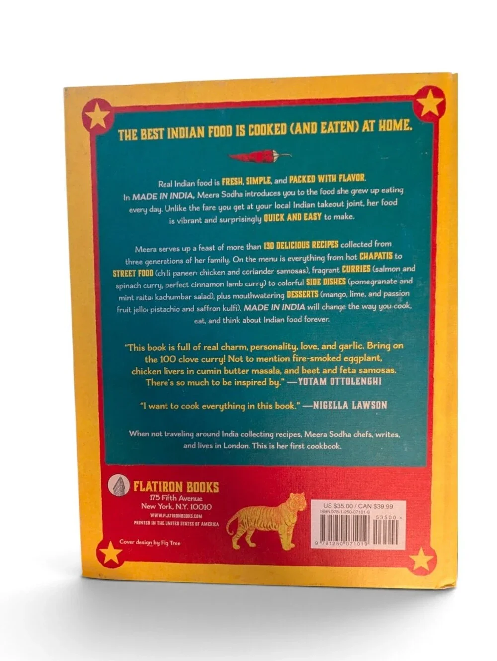 Made In India - Family Recipe Cookbook by Meera Sodha | Coffee Table Book NEW
